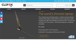 Desktop Screenshot of clifox.com